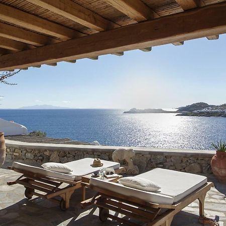 Beachfront Mykonos Guest House أورنوس المظهر الخارجي الصورة