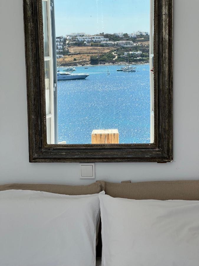 Beachfront Mykonos Guest House أورنوس المظهر الخارجي الصورة