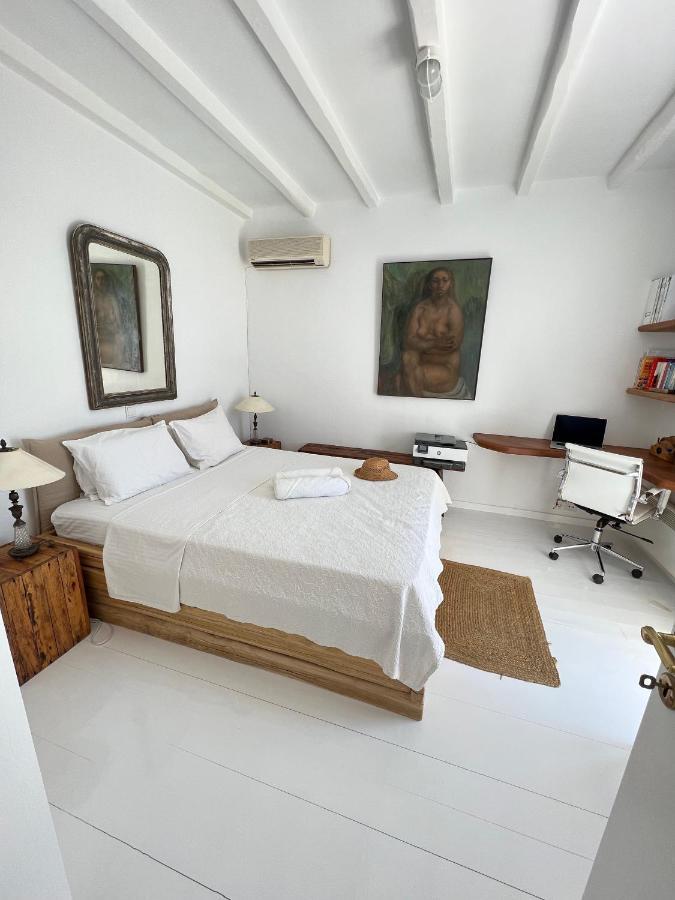Beachfront Mykonos Guest House أورنوس المظهر الخارجي الصورة