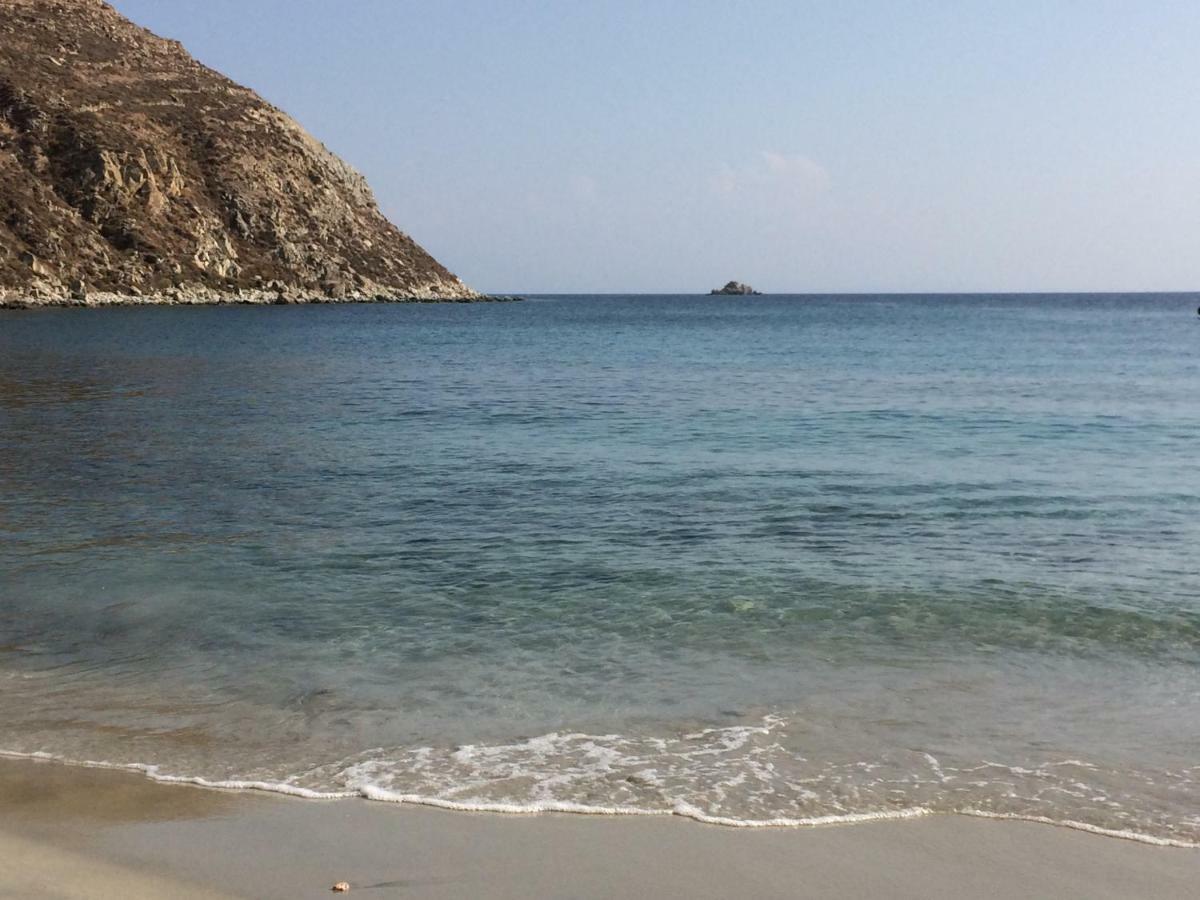Beachfront Mykonos Guest House أورنوس المظهر الخارجي الصورة