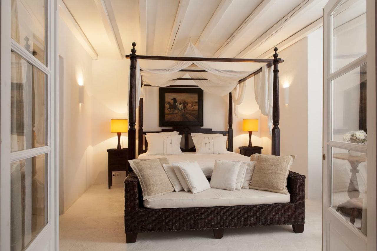Beachfront Mykonos Guest House أورنوس المظهر الخارجي الصورة