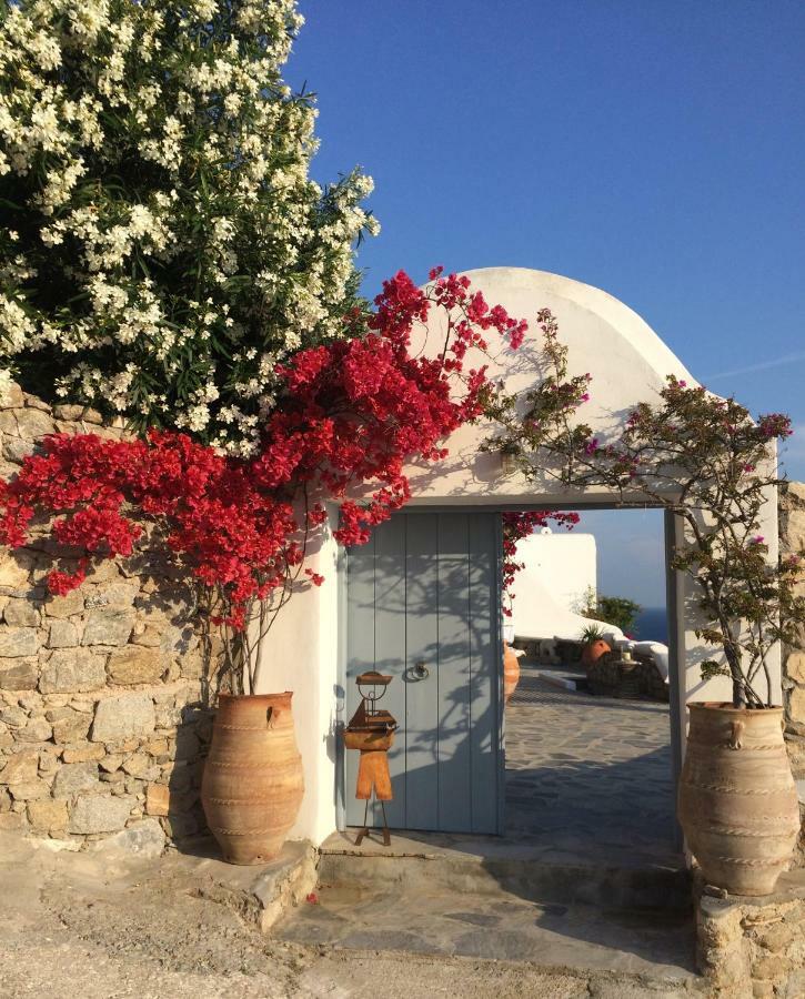 Beachfront Mykonos Guest House أورنوس المظهر الخارجي الصورة