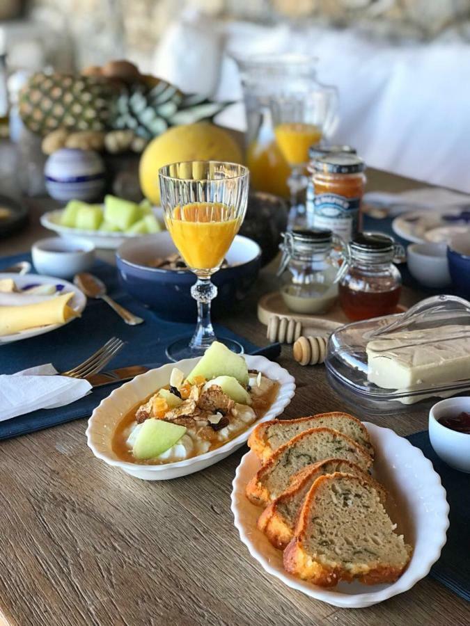 Beachfront Mykonos Guest House أورنوس المظهر الخارجي الصورة